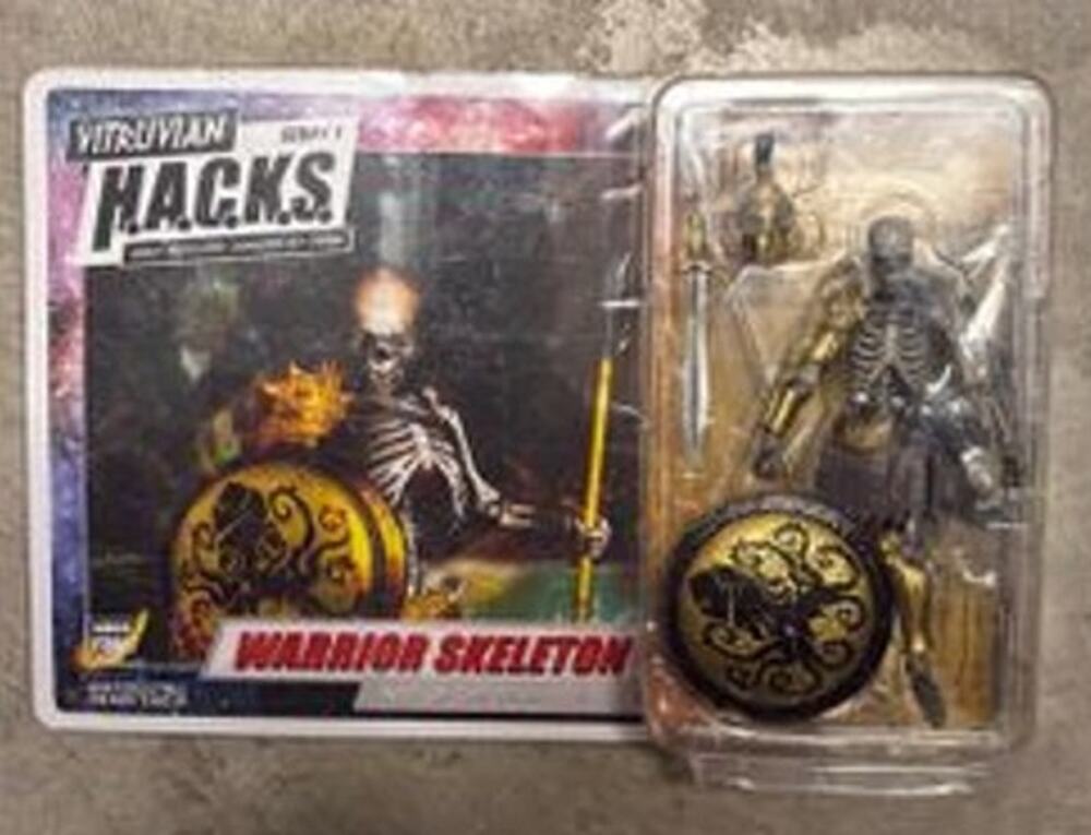 Vitruvian HACKS: Warrior Skeleton by Boss Fight Studios